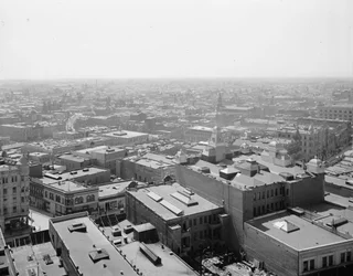 Vista general, Los Ángeles, California, c.1880-99